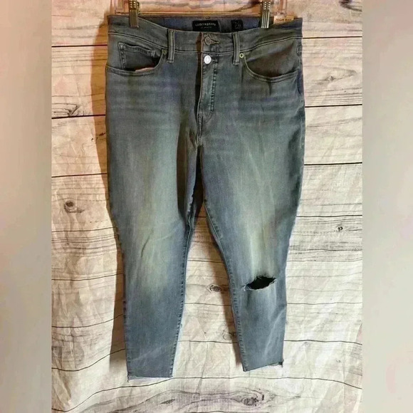 Lucky brand women’s high rise Bridgette skinny jeans - Picture 1 of 6